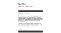 Desktop Screenshot of adammirza.com